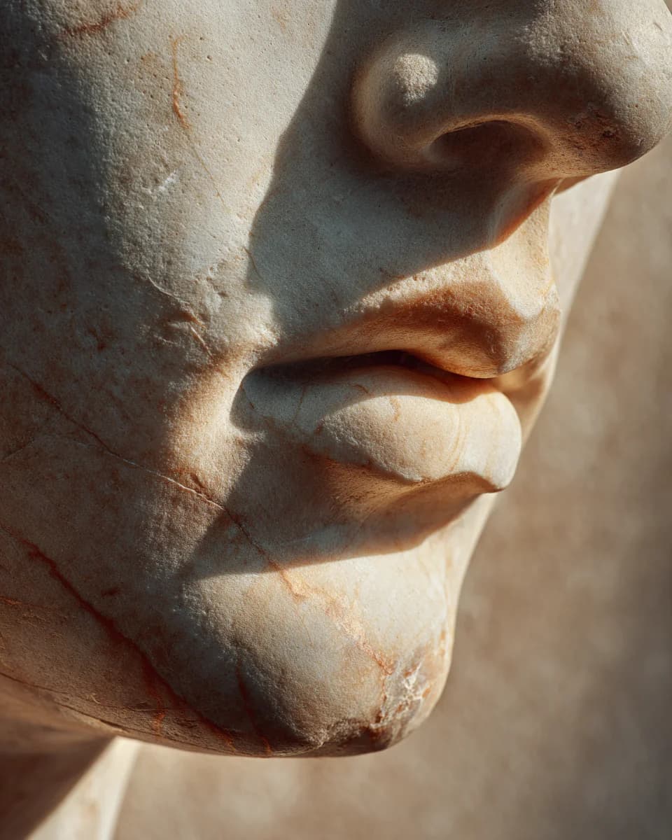 A tall sculptural piece.